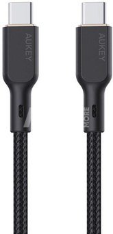 Cable Aukey CB-KCC101 USB-C to USB-C 1m (black)