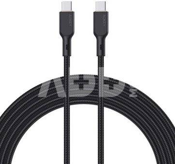 Cable Aukey CB-KCC101 USB-C to USB-C 1m (black)