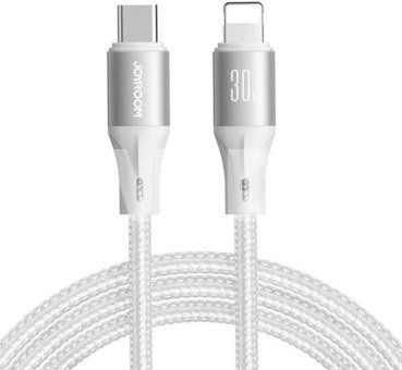 Cable Joyroom Light-Speed USB-C to Lightning SA25-CL3 , 30W , 2m (white)
