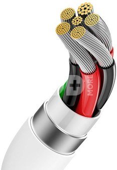 Cable USB do USB-C Baseus Superior 100W 1m (white)
