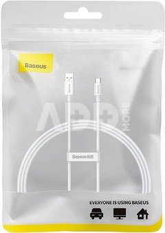Cable USB do USB-C Baseus Superior 100W 1m (white)