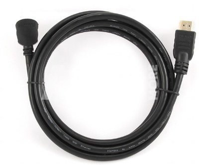 Cablexpert HDMI High speed 90 degrees male to straight male connectors cable, 19 pins gold-plated connectors CC-HDMI490-6 1.8 m