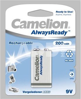 Camelion AlwaysReady Ni-MH 9V Block, 200 mAh, 1x įkraunami akumuliatoriai