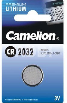 Camelion Lithium Button celles 3V (CR2032), 1-pack 1-pack maitinimo elementai