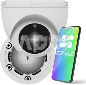 EZVIZ IP camera H4 dome Wi-Fi 3Mpix protection IP67 lens 28mm H.265 IR 30m LED 15m, White