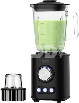 Camry Blender | CR 4088 | Tabletop | 1800 W | Jar material Glass | Jar capacity 1.5 L | Ice crushing | Piano Black
