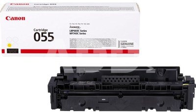 Canon 055 Toner cartridge, Yellow