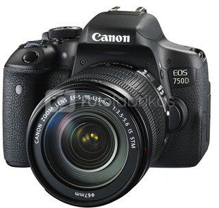 Canon EOS 750D + 18-135mm IS STM