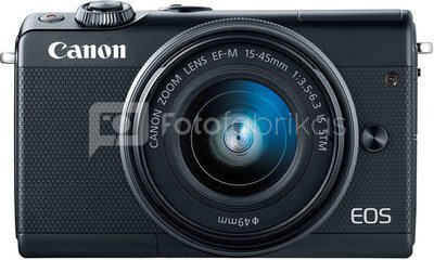 Canon EOS M100 + 15-45mm EF-M + 55-200mm EF-M
