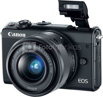Canon EOS M100 + 15-45mm EF-M + 55-200mm EF-M