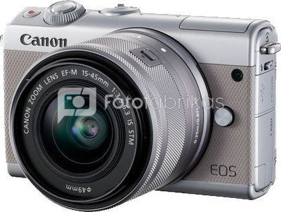 Canon EOS M100 Kit grey + EF-M 15-45