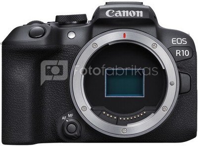 Canon EOS R10 + RF-S 18-45 mm + MT ADP EF-EOS R