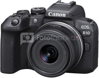 Canon EOS R10 + RF-S 18-45mm + MT ADP EF-EOS R