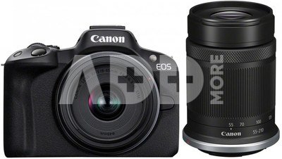 Canon EOS R50 + RF-S 18-45mm F4.5-6.3 IS STM + RF-S 55-210mm F5-7.1 IS STM