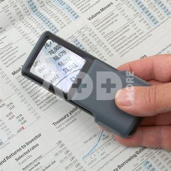 Carson Pop-Up Pocket Magnifier with LED 5x40mm