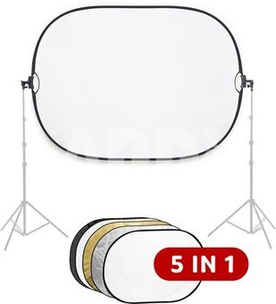 Caruba 5 in 1 Scrim Reflector 150 x 200cm