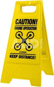 Caruba Drone Waarschuwingsbord Engels
