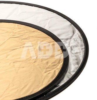 Caruba Reflectiescherm 2 in 1 Goud & Zilver 60cm