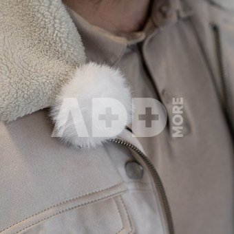 Caruba Windjammer / Deadcat voor Lavalier Wit