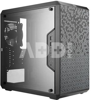 Cooler Master MasterBox Q300L MCB-Q300L-KANN-S00 Side window, USB 3.0 x 2, Mic x1, Spk x1, Black, Micro ATX, Power supply included No