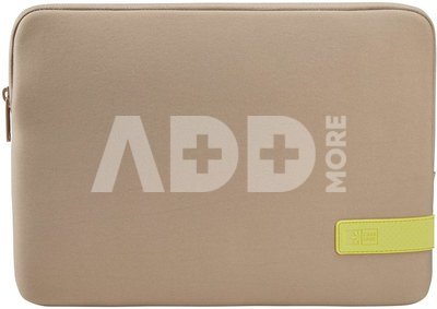 Case Logic Reflect Laptop Sleeve 15,6 REFPC-116 Plaza Taupe/Sun-Lime (3204699)
