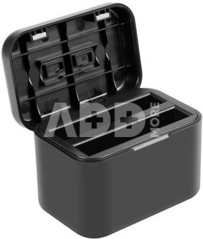 Charging case for batteries and memory cards PULUZ for Insta360 X4 (black)