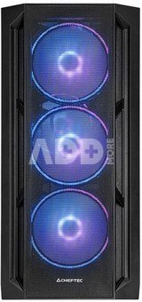 Chieftec PC case APEX Lumo GA-01 B-L-OP 4xfans ARGB
