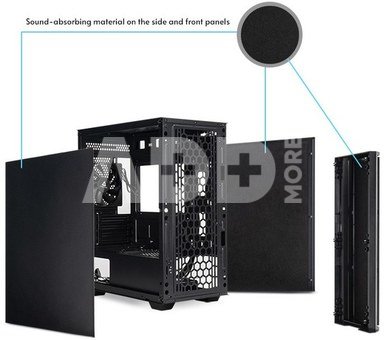 Chieftec PC case PRO MINI AZ-01B-OP mATX
