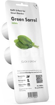 Click & Grow Smart Garden refill Green Sorrel 3pcs