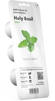 Click & Grow Smart Garden refill Holy Basil 3pcs