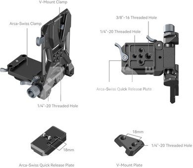 Compact V-Mount Battery Mounting System 4064