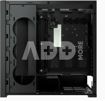 Corsair Computer Case iCUE 5000D Side window, Black, ATX, Power supply included No