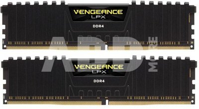 Corsair DDR4 Vengeance LPX 32GB/2400(2*16GB) CL14-16-16-31 BLACK 1,20V XMP 2.0