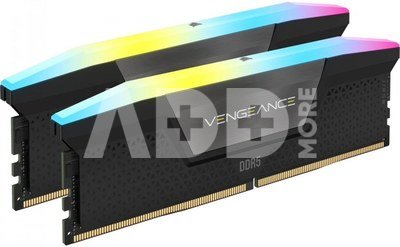 Corsair Memory DDR5 Vengeance RGB 64GB/6400 (2*32GB) C32 Intel XMP