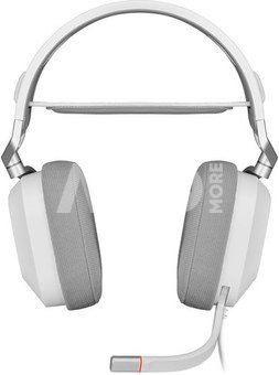 CORSAIR HS80 RGB USB Gaming Headset, Wired, White