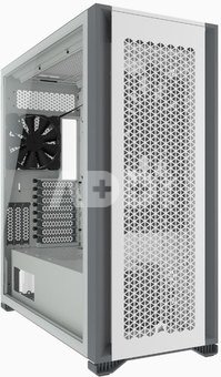 Corsair Tempered Glass PC Case 7000D AIRFLOW Side window, White, Full-Tower, Power supply included No