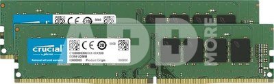Crucial DDR4-3200 Kit 32GB 2x16GB UDIMM CL22 (8Gbit/16Gbit)