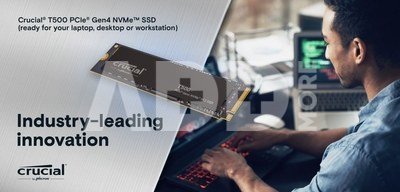 Crucial T500 2TB PCIe Gen4 NVMe M.2 SSD