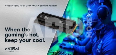 Crucial T500 2TB PCIe Gen4 NVMe M.2 SSD