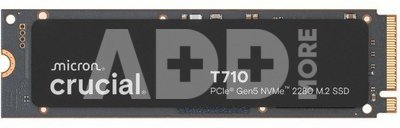 Crucial T710 with heatsink 2TB PCIe Gen5 NVMe M.2 2280 SSD