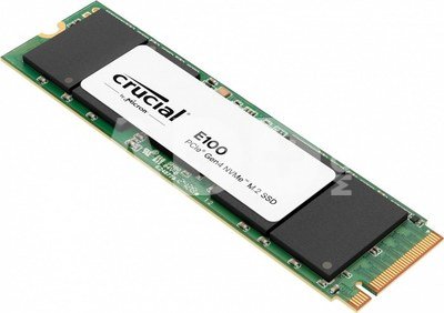 Crucial E100 Gen4 2280 1TB NVMe PCIe M.2 SSD