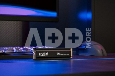 Crucial P310 Gen4 2280 2TB NVMe PCIe M.2 SSD mit heatsink