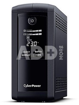 CyberPower UPS VP1000ELCD-FR 1000VA/550W/4xFR,AVR,LCD/RJ45