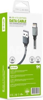 D-Fruit кабель USB-A - Lightning 1 м (DF441L)