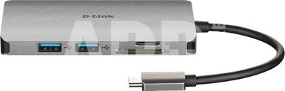 D-Link D-Link DUB-M810 HUB USB -C USB 3.0 HDMI SD/mSD