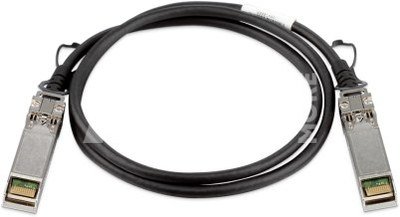 D-Link DEM-CB100S SFP+, Copper, Direct Attach Cable, 10/100/1000/10000 Mbit/s, Maximum transfer distance 1 m, -40 to +85C