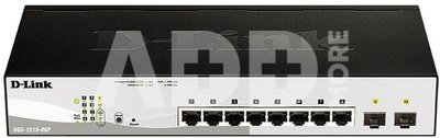 D-Link Switch DGS-1210-08P 8GE PoE 2SFP