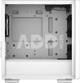 Deepcool ARGB Micro-ATX CASE CC360 White, Mini-ITX / Micro-ATX, 4, Power supply included No, 1x USB3.0, 1x USB2.0, 1x Audio, ABS+SPCC+Tempered Glass, 1&times;120mm
