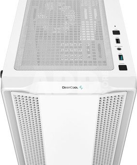 Deepcool ARGB Micro-ATX CASE CC360 White, Mini-ITX / Micro-ATX, 4, Power supply included No, 1x USB3.0, 1x USB2.0, 1x Audio, ABS+SPCC+Tempered Glass, 1&times;120mm