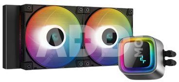 Deepcool | LS520 A-RGB | CPU Liquid Cooler | Black | Intel, AMD